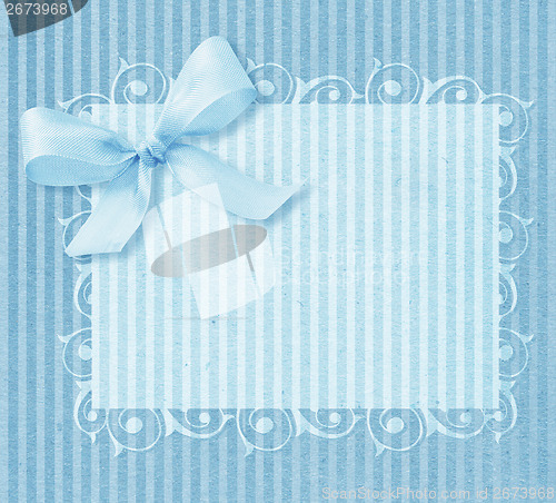 Image of Baby boy arrival card