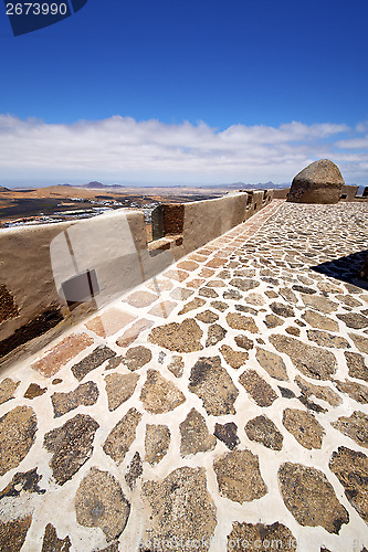 Image of  castillo de las coloradas  lanzarote  spain 