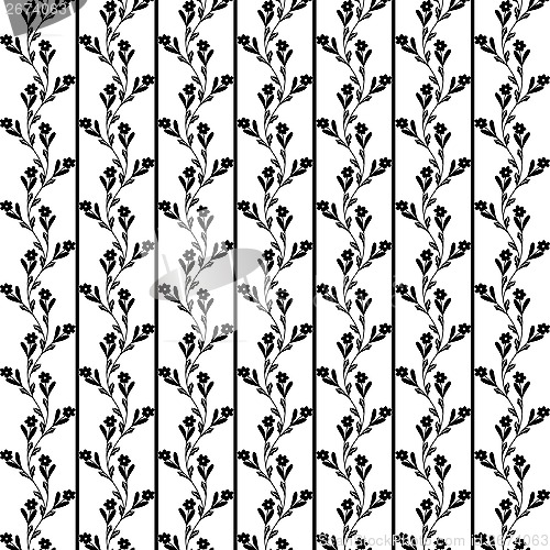 Image of seamless floral pattern