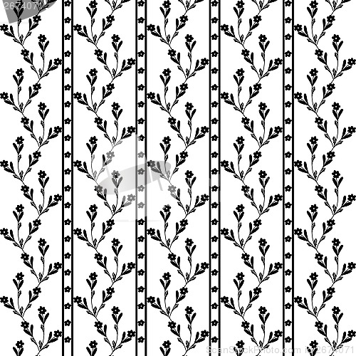 Image of seamless floral pattern