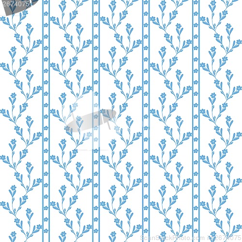 Image of seamless floral pattern