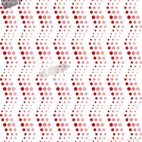 Image of Seamless wavy dots pattern