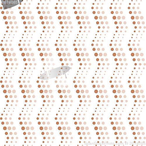 Image of Seamless wavy dots pattern