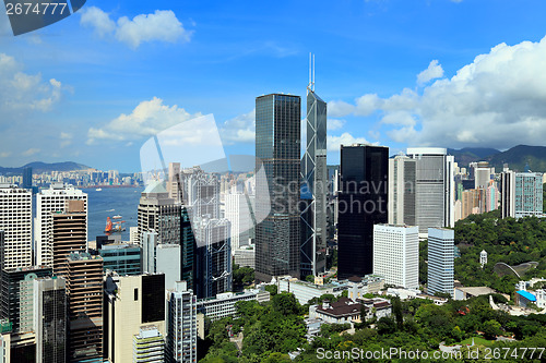 Image of Hong Kong financial district