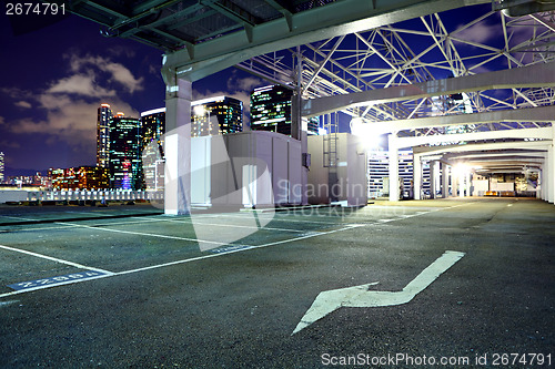 Image of Outdoor parking lot