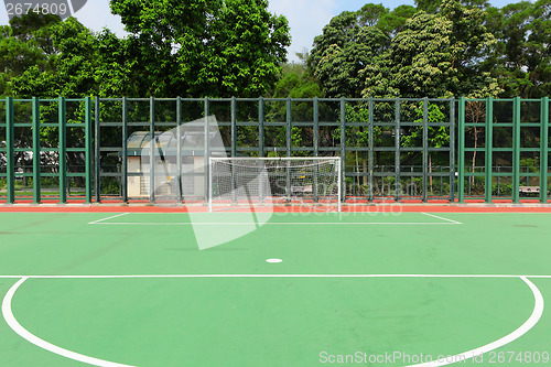 Image of Football court outdoor