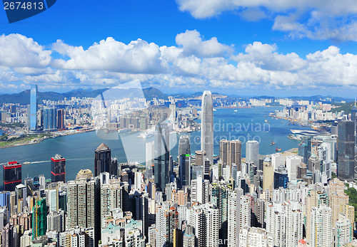 Image of Hong Kong skyline