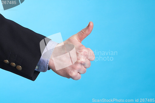 Image of hand sign