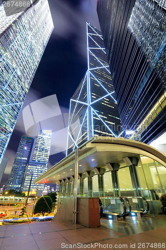 Image of Hong Kong skyscraper