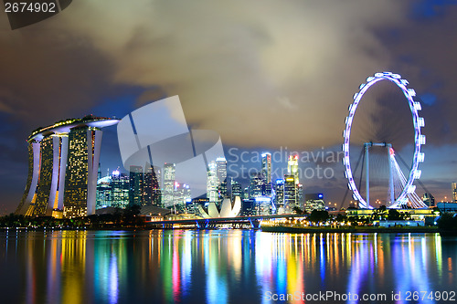 Image of Singapore skyline