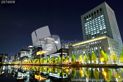 Image of Business district in Tokyo