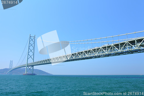 Image of Akashi Kaikyo bridge in Japan