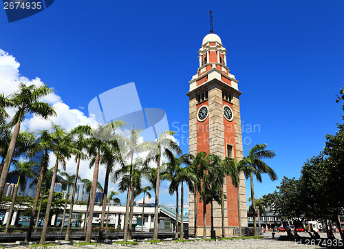 Image of Clock tower in Hong Kong