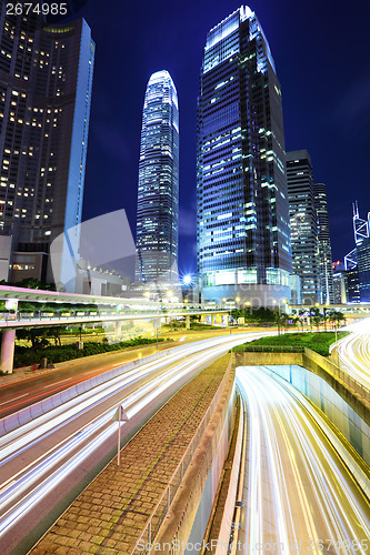 Image of Hong Kong downtown