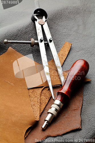 Image of Handmade Leathercraft equipment