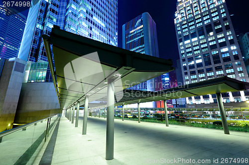 Image of Hong Kong business district