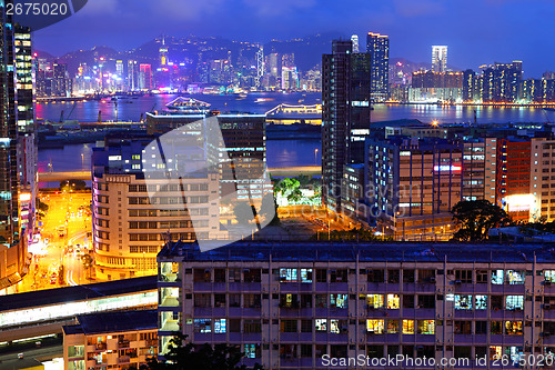Image of Hong Kong residential district