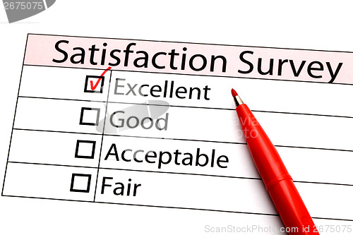 Image of Satisfaction survey