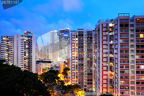 Image of Hong Kong residential building