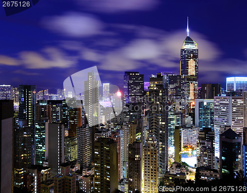 Image of Hong Kong night