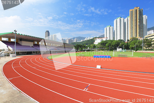 Image of Sport running field