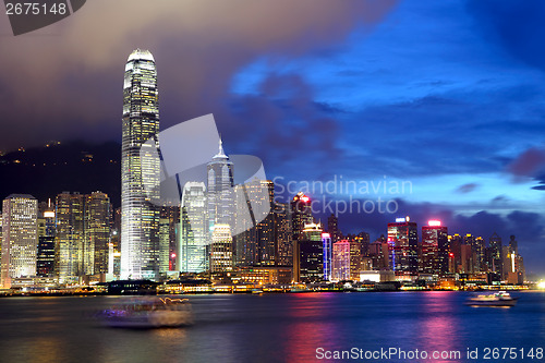 Image of Hong Kong night