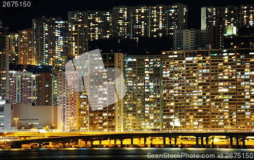 Image of Public house in Hong Kong at night