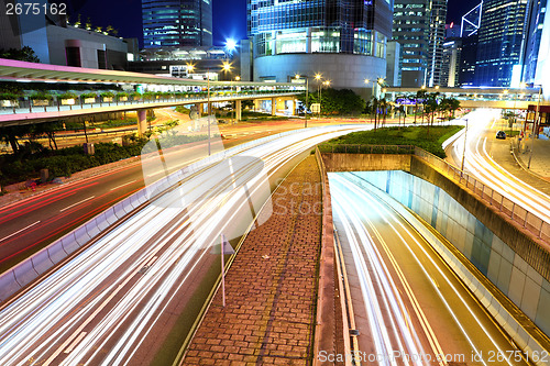 Image of Busy traffic in Hong Kong