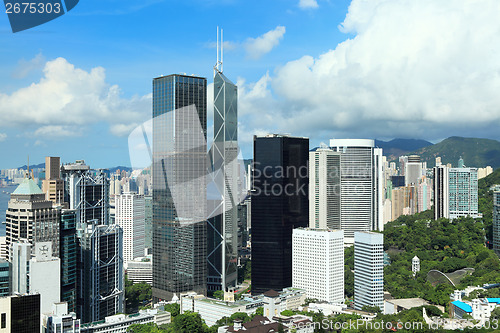 Image of Hong Kong cityscape