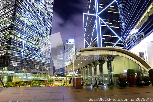 Image of Hong Kong at night