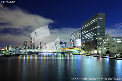 Image of Tokyo city at night