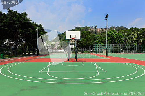 Image of Basketball court
