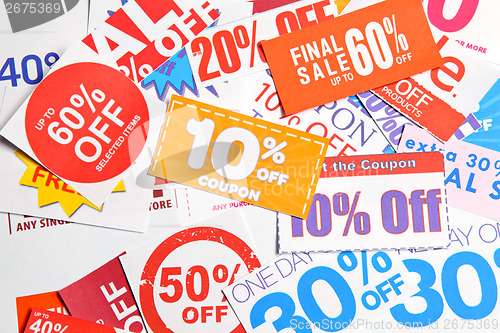 Image of Group of coupon