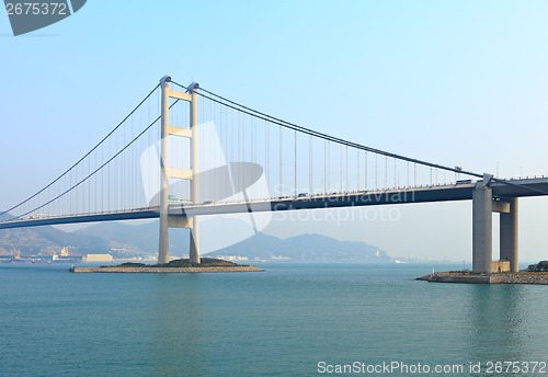 Image of Suspension bridge in Hong Kong