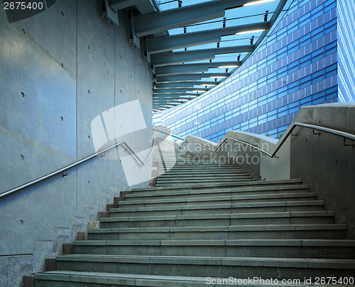Image of Concrete staircase at outdoor