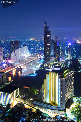 Image of Bangkok skyline