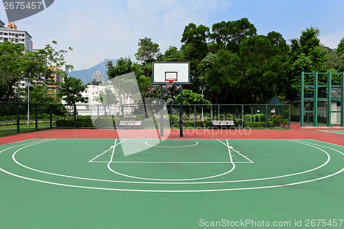 Image of Basketball court