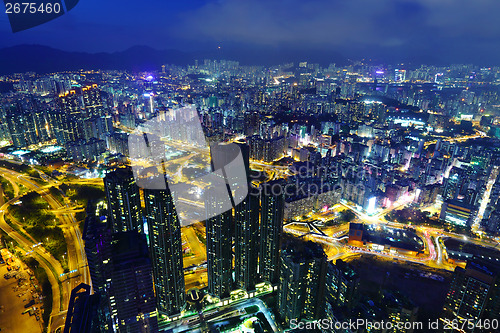 Image of Hong Kong downtown