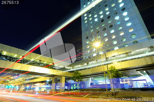 Image of Busy traffic in city