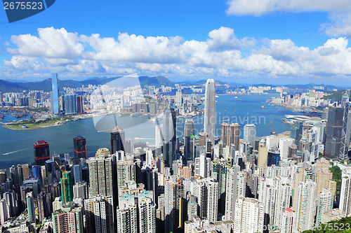 Image of Hong Kong financial district