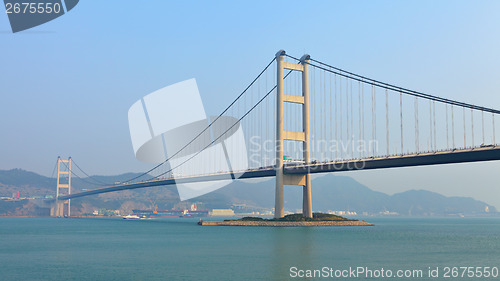 Image of Cable bridge in Hong Kong