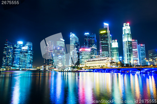 Image of Singapore night