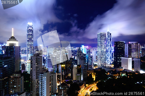 Image of Hong Kong night