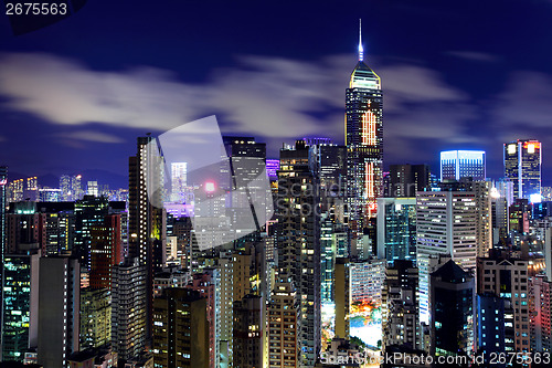 Image of Hong Kong night