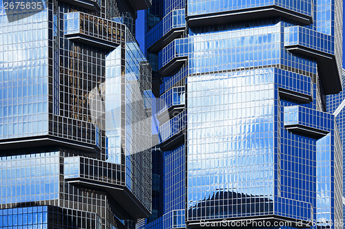 Image of Modern building facade