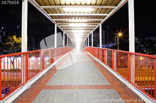 Image of Footbridge in city