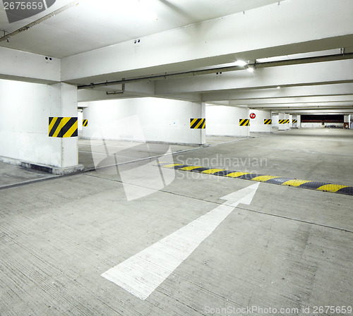 Image of Indoor parking lot