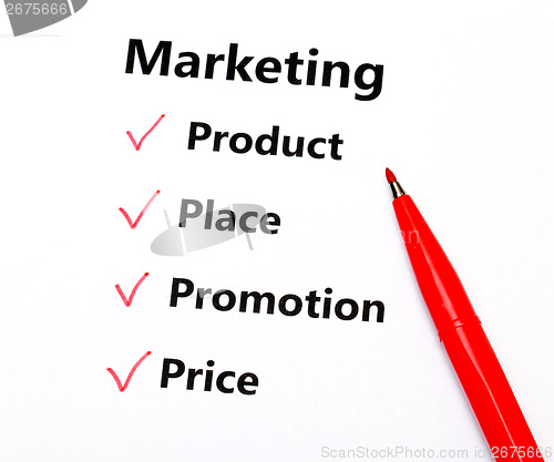 Image of Marketing concept