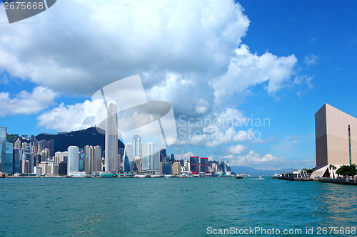 Image of Hong Kong cityscape