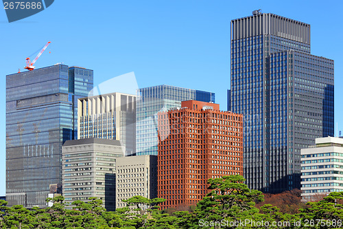 Image of Commercial district in Tokyo